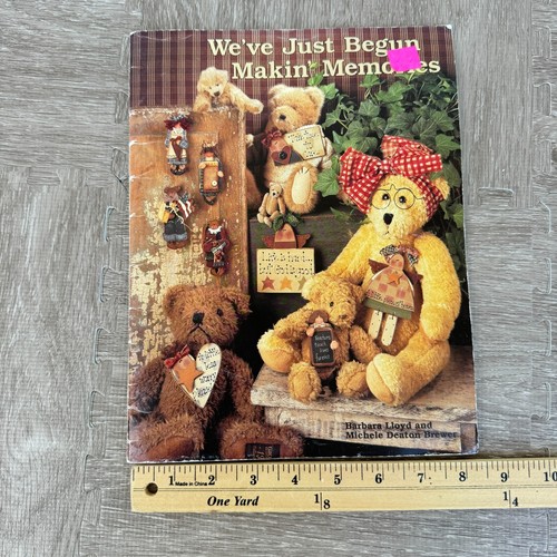 We've Just Begun Making Memories 1998 LLoyd Brewer Decorative Painting Book - Picture 6 of 6