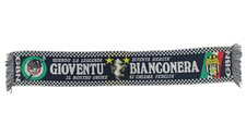 SCIARPA ULTRAS GIOVENTU' BIANCONERA JUVENTUS CALCIO ITALIA SCHAL SCARF S3689