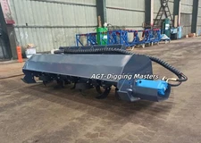 AGT 72" Rotary Tiller Soil Conditioner Hydraulic Skid Steer Attachment
