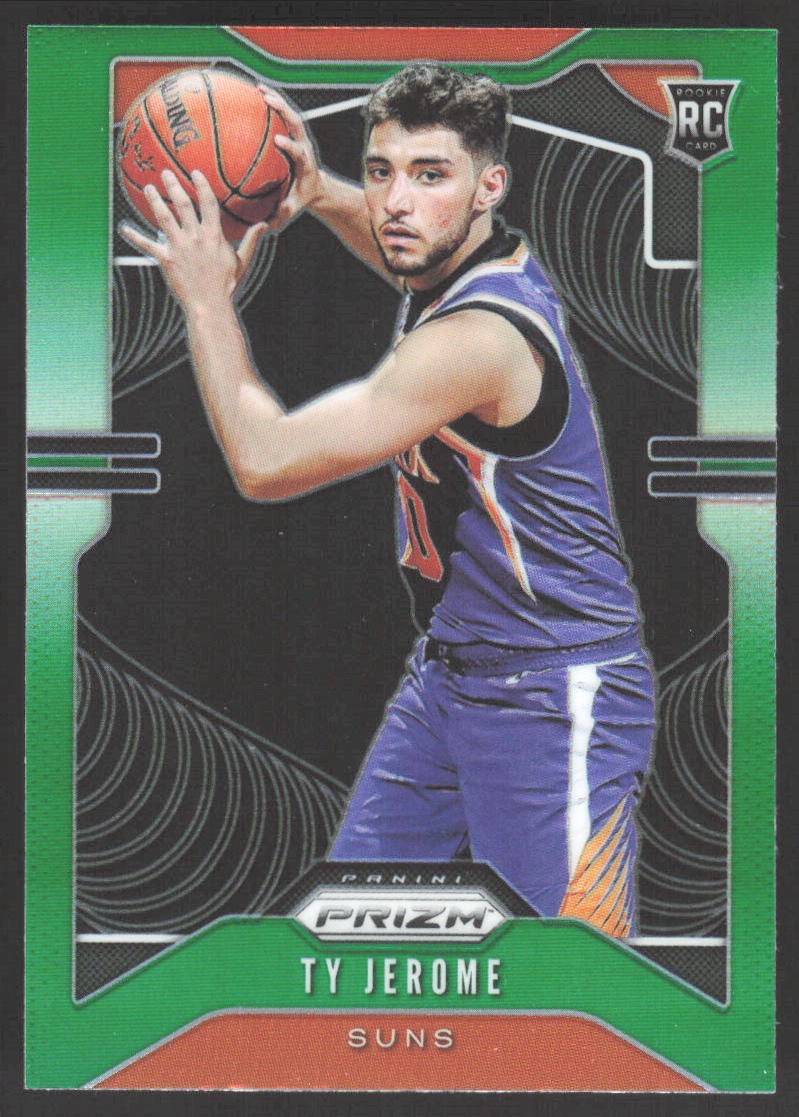 2019-20 Panini Prizm #268 Ty Jerome Prizms Green