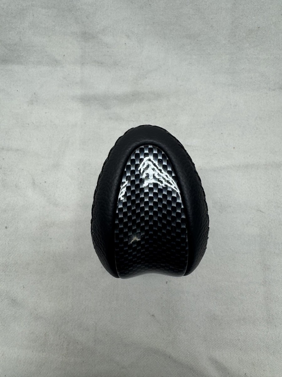 Momo Combat Evo Black Leather Carbon Collar Gear Knob ORIGINAL