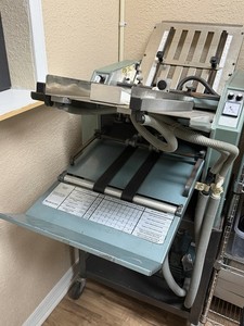 Baumfolder 714 Ultrafold paper folding machine.