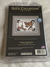 Dimension Gold collection Petites Travel Memories Counted Cross Stitch Kit 6996