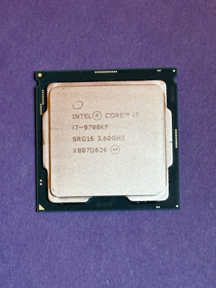 Intel Core i7-9700KF 12M Cache 4.9GHz DDR4 Processor | eBay