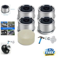 Complete 1.98 Trailer Hub Caps Package 4 Caps With Installation Tool Included Complete 1.98 Trailer Hub Caps Package 4 Caps With Installation Tool Included