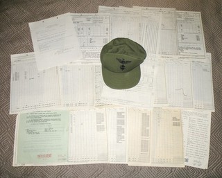 Vietnam War SAIGON Made SENIOR PILOT Baseball Cap Named 26 Pages Combat Records