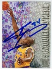 Shaquille O'Neal AUTO Fleer Metal 1996-97 #183 Los Angeles Lakers NBA On Card