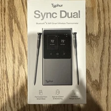 Typhur Sync Dual Wireless Meat Thermometer Probes BBQ Model New