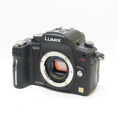 パナソニック LUMIX DMC-GH1 ブラック ボディ Panasonic LUMIX DMC-GH1 12.1MP Digital Camera - Black (Body Only