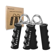 2 Pack Hand Grip Strengthener Set, Forearm Exerciser, Finger Gripper, Grip St...