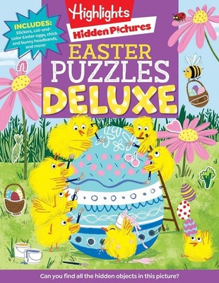 Easter Puzzles Deluxe: Eggs-tra Special Easter Hidden Pictures Puzzles, Puzzle B