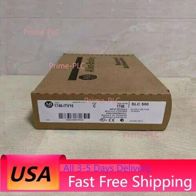 New Sealed AB 1746-ITV16 SER C SLC 500 16 point Input Module 1746ITV16