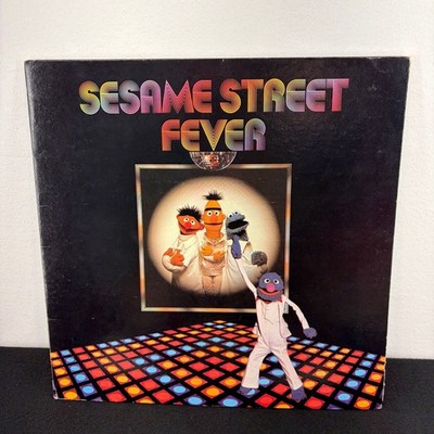 Sesame Street Fever Vinyl LP 1978 CTW 79005 Disco Gatefold Gibb