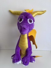 Peluche Spyro Dragon Violet 38 Cm - Bon État - Activision