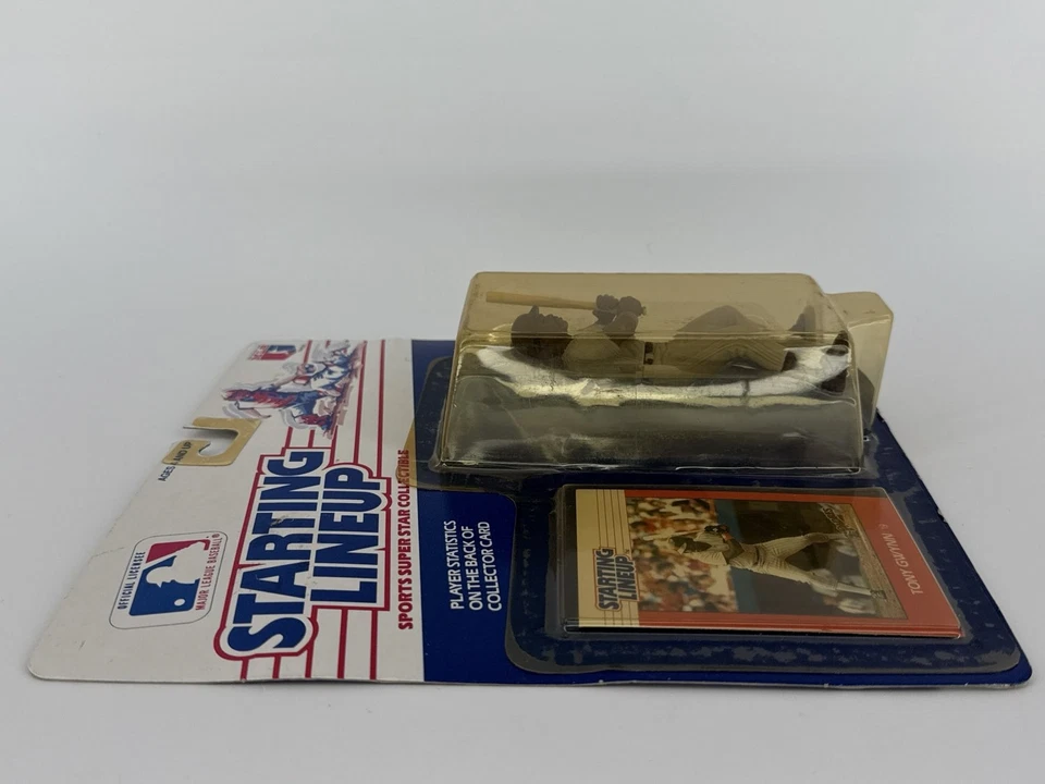 1988 Kenner Starting Lineup Tony Gwynn Padres Figura MLB MOC Vintage Raro - Imagem 3 de 4