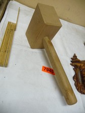 7945.      Alter Holzhammer  Schreinerklüpfel  Klüpfel Hammer