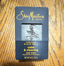 SheaMoisture African Black Soap Calm Clearing Bar Soap 8 oz / 227 g
