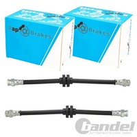2X Rap Brakes Bremsschlauch Hinten Passend FüR Fiat Cinquecento Seicento