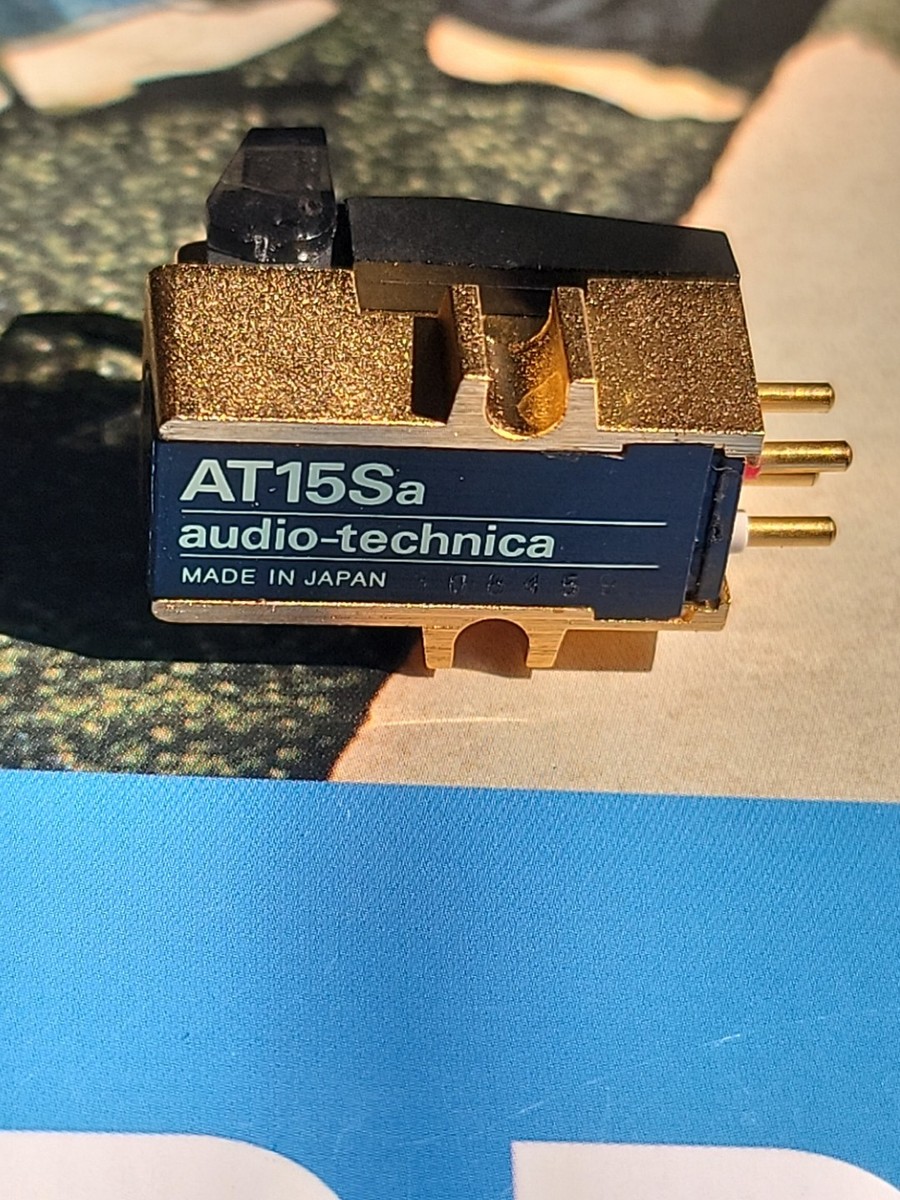 Audio-Technica AT15Sa Cartridge w/ Technics Original Headshell Audio-Technica AT15Sa Cartridge w/ Technics Original Headshell