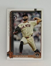 2025 Topps Update Raymond Burgos Rookie San Francisco Giants #US115