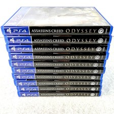 10 PS4 Game Cases   Assassin  s Creed Odyssey Original Art, PlayStation, VG Rare