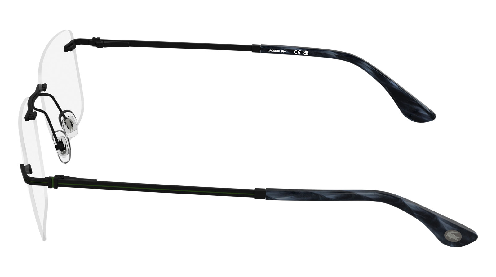 Lacoste L2324 002 Matte Black 54/20/145 Men's Eyeglasses thumbnail 3