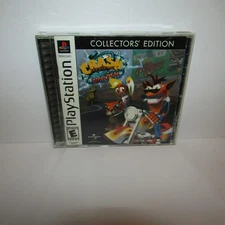 Crash Bandicoot Warped Collector's Edition Sony Playstation 1 PS1 Tested Working