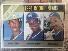 1991 Baseball Cards Magazine '66 Topps #56 Toronto Blue Jays Rookie Stars