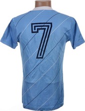 ADIDAS VINTAGE TEMPLATE 1986 1988 BLUE SHIRT SIZE M ADULT WEST GERMANY #7