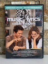 Warner Bros. Music and Lyrics DVD Widescreen Comedy Hugh Grant Drew Barrymore