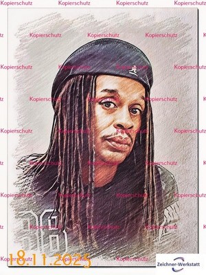 Bernard Allison--62A3--Druck und Postkarte