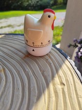 Vintage Mechanical Chicken Kitchen Timer 1970...