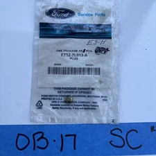 NOS 1987 1988 Ford Truck ZF Case Plug E7TZ-7L013-A Genuine OEM Original