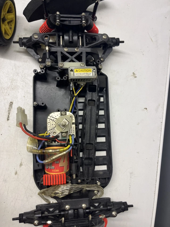 Kyosho Lazer Vintage 1:10 Buggy Bastler Sammler Rarität RC Car3 Chassis Konvolut - Bild 4 von 4