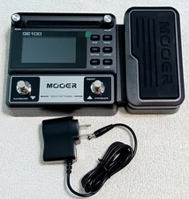 MOOER GE100 — Multi-Effects Guitar Processor Pedal