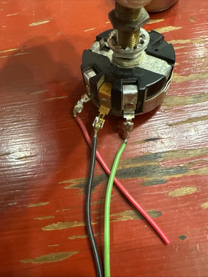 Potenciómetro Clarostat 140-6507 1965 vintage lote de 2 ollas (80C14-3) Foto 3 de 4