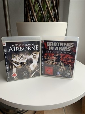 PS3 Medal Of Honor Airborne + Brother In Arms Hells Highway