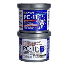 Pc Products Pc 11 Marine Epoxy Adhesive Paste 1Lb Off White Waterproof Bonding
