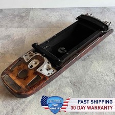 07-09 Mercedes W221 S550 Front Center Console Bezel Panel Assembly Wood