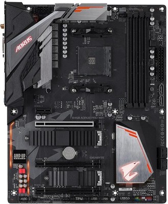compatible Gigabyte AMD B450 AORUS PRO WIFI AM4 AMD B450 ATX HDMI Motherboard