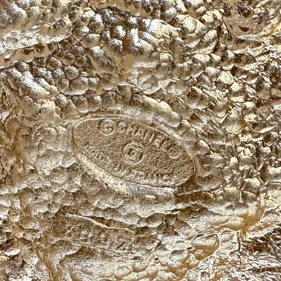 Chanel Gold Plated Necklace, Vintage, Made in France, Box Included thumbnail 5