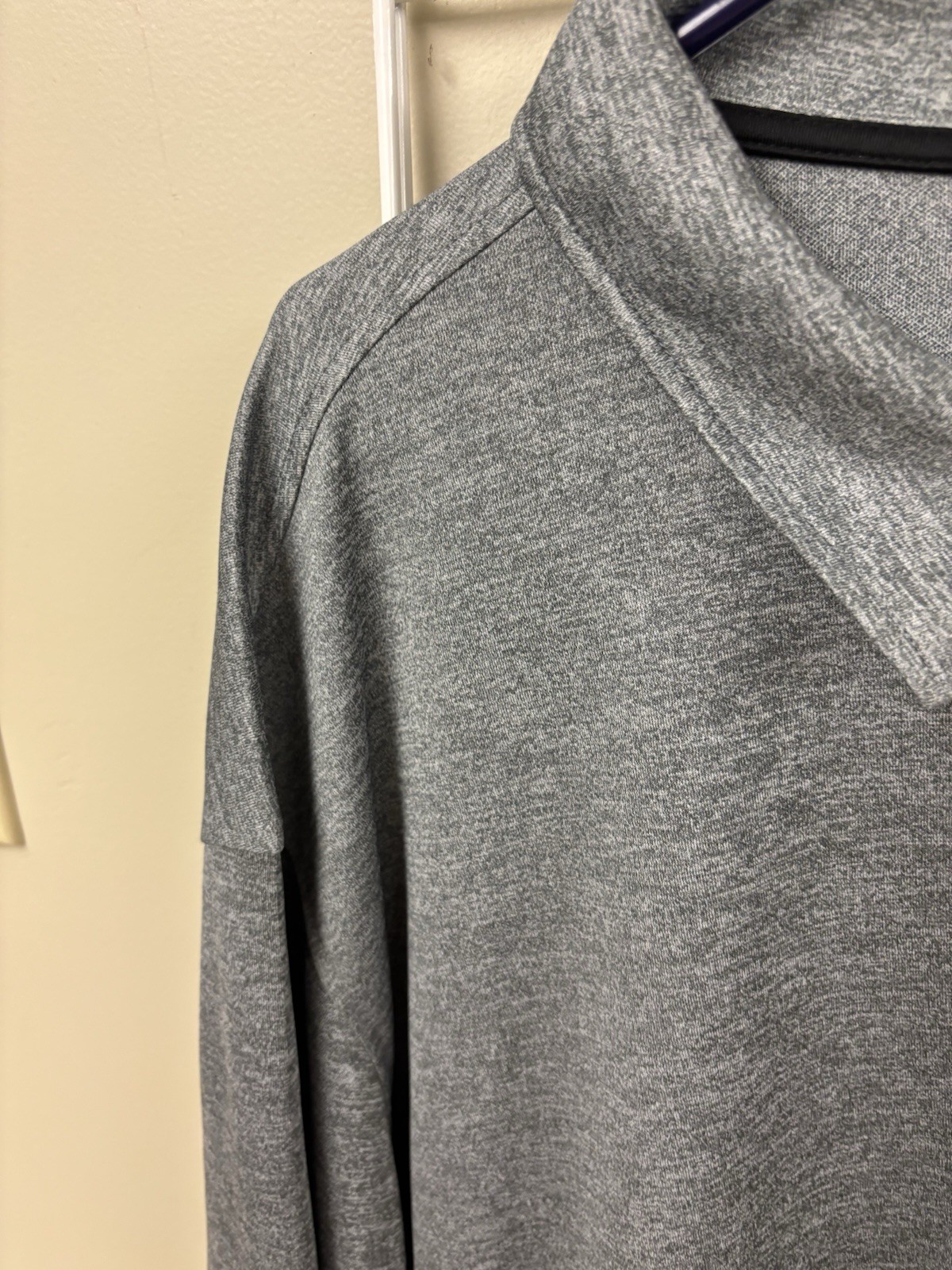 Reebok Golf Mens Casual Short Sleeve Heather Gray Polo Short Size 5XL thumbnail 8