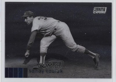 2020 Topps Stadium Club Chrome Sandy Koufax #290 HOF g5e