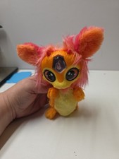 Magic Mixies Fire Gem Magical Misting Pet Plush Doll Color Surprise Orange
