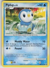 Pokemon TCG Piplup Common Platinum 85/127 on eBay