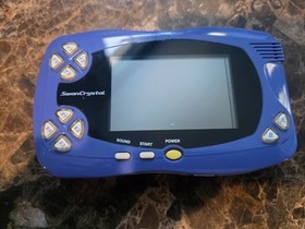 BANDAI WonderSwan Swan Crystal  + Raku jong + Guilty Gear Petite, Tested/working