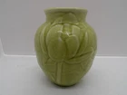 Rookwood L 1950 #6833 Green Lily Vase Art Pottery 6in