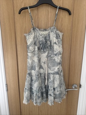 Ladies Long Chiffon Top, Good Condition, Size Small