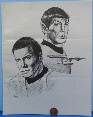 Star Trek NEWSLETTER '60s vtg INSIDE STAR TREK #7 Ruth Berman / Roddenberry
