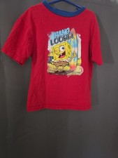 Nickelodeon Kids Red spongebob tshirt See description for measurements No Size